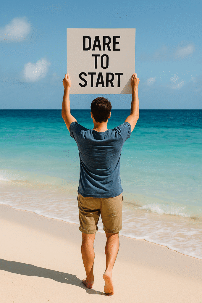 Starting a business, challenge yourself